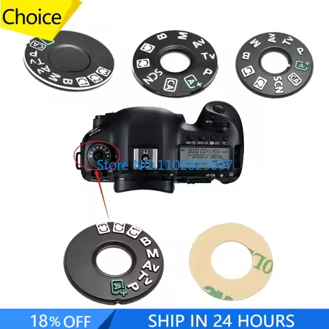 NEW For Canon EOS 5D3 5D4 5DIII 6D 6D2 6DII 7D2 7D 5DS 5DSR 70D 80D 90D 77D 600D Top Cover Function 