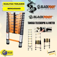 Telescopic ladder 4.4 M single BlackFoot Blackfoot Ladder Aluminum Telescopic Folding Ladder 4.4M
