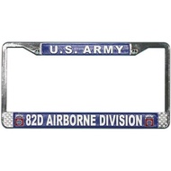 82nd Airborne Division License Plate Frame