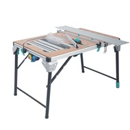 Multi-purpose heavy-duty folding woodworking work table Model 2500 worktable can be installed with m