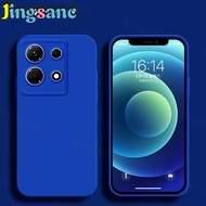 Jingsanc For Infinix Note 30/Note 30 5G/Note 30 Pro Phone Case Luxury Liquid Silicone Angel Eyes Soft TPU Casing Simple Shockproof All-inclusive lens Back Cover infinix note 30/note 30 5g/note 30 pro A19-1