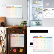 CH* 2026-2027 Wall Monthly Calendar Magnetic Fridge Calendar For Daily Scheduling