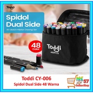 Toddi CY-006 48 Color Pen Color Markers Color Pen Art Markers 48-color Painting Art Pen Art Marker S