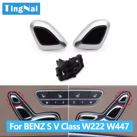 Car Left Right Seat Headrest Adjustment Control Switch Button For Mercedes BENZ S V Class W222 W447 
