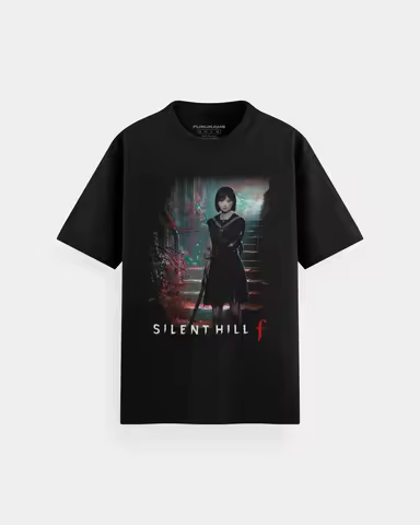Silent Hill F T-shirt Women Men Classic Game Printed Oversized Y2k Short Sleeve Casual Cotton Stree 