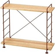 Oslo Sheriff (S) Brown Shelves 2 Pieces WM-771Br