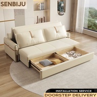 SENBIJU SENBIJU Foldable Sofa Bed Storage Sofa Multifunctional Sofa Modern Minimalist Sofa For Sitti