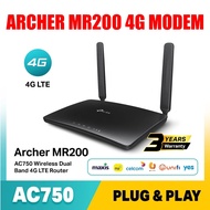 4G MODEM TL-MR200 / TL-MR400 / TL-MR100 / TL-MR6400 Dual Band 5Ghz 4G LTE WiFi SIM Router Modem. MR200 MR6400 MR400