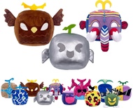 POP DUCK 3PCS Blesk Fuits Plush,No Game Code Included Blox Fruits,Soft Blox Fruits Toys Plush Pillow