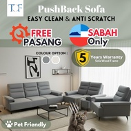Sabah Sofa Seat Sabah Push Back Sofa 1 Seater 2 Seater 3 Seater Easy Clean Sofa Pet Friendly Sofa