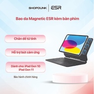 ESR Magnetic Leather Case with Keyboard for iPad Gen 10 / iPad Gen 11 Rebound (Black) iPad Case with