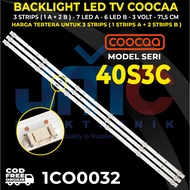 COOCAA 40 INCH 40S3C LED TV BACKLIGHT