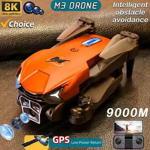 M3 Drone Professional 5G GPS 8K Three Camera Optical Flow Obstacle Avoidance Aerial Photography RC Q