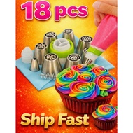 13 Pcs Russian Piping Tips Set, Russian Nozzle, nozzle adpator S-295501