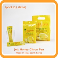 Korea Jeju Honey Citron Tea 1pack (15 Sticks x 25g) Liquid Tea