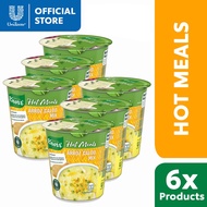 Knorr Hot Meals Instant Soup Arroz Caldo Made with Real Chicken, Jasmine Rice, and Spices 35g 6x