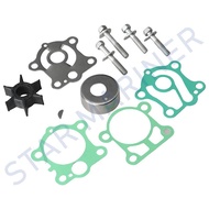 6J8-W0078 Water Pump Impeller Kit For Yamaha Outboard Motor 2T 25HP 30HP 4T F15 F30 6J8-W0078-A2 6J8