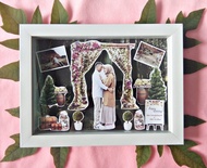 POPART 20x28 cm PAKE lampu  Kado custom kado wedding  hadiah ultah  kado foto wall decor kado unik c