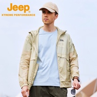 Jeep Flagship Store Official Genuine Outdoor Sunscreen Clothing Men Ultra-Thin Breathable Ultraviole