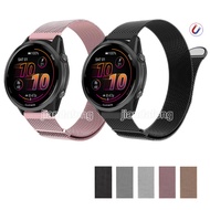 Milanese Stainless Steel Strap For Garmin Forerunner 570 165 55 158 265 245 Music 265s