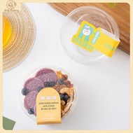 [Happiness ] 50pcs Soy Milk Melaleuca Packaging Box Double Skin Milk Cup Full Bowl Pudding Cup Wood 