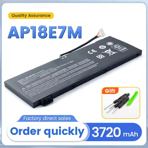 SOMI AP18E7M AP18E8M Laptop Battery for Acer Nitro 5 AN515-43 AN515-45 AN515-54 AN515-55 Gaming Lapt