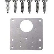 4/8/10/12/16pcs Stainless Steel Hinges (With Screws), Cabinet Hinge Repair Kit, Cupboard Hinge Repai