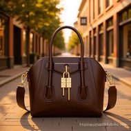 Luxury Synthetic Leather Boston Bag Large Capacity, Chic crossbody Boston Bag