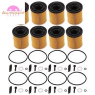 8PCS for  K3  1.6L for   1.5L Oil Filter Assy with Seals 26350-2M000 263502M000 26350 2M000