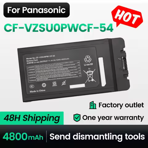 BNN CF-VZSU0PWCF-54 Laptop Battery Replacement for Panasonic CF-30 CF-31 CF-53 CF-VZSU46AU VZSU46 VZ