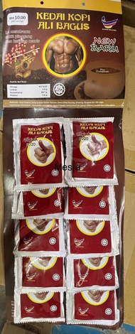 Kedai kopi ali bagus berjenama 1pp x 10pkt READY stock