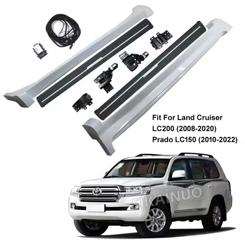 Electric Side Steps Automatic Power Running Boards Retractable Thresholds Powerstep For Land Cruiser