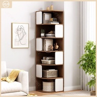 Multi-layer corner cabinet living room corner shelf Multi-function corner floor shelf bedroom corner wall cabinet