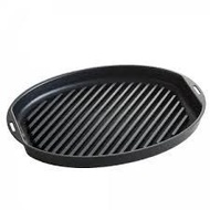 【免運】BRUNO 坑紋烤盤 (橢圓電熱鍋 / Oval Hot Plate 專用) BRUNO Grill Plate (for Oval Hot plate) Tastier Grilling and Searing