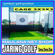 Golf net 3mx3mx3m Non
