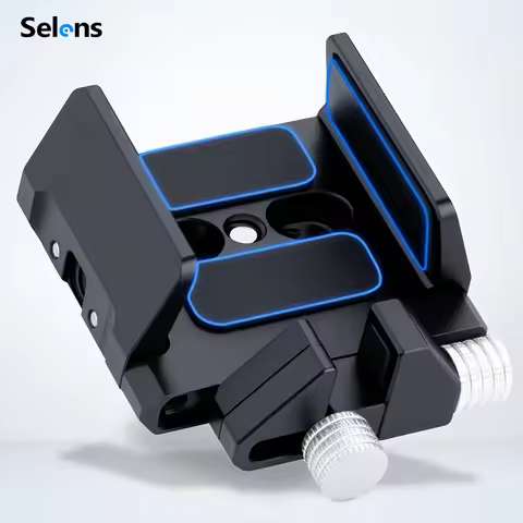 Selens SSD Mount Bracket Holder with Cold Shoe Mount Compatible with Camera Cage for BMPCC 4K 6K, fo