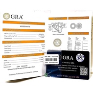 Moissanite Diamond Gemstone F VVS SHINY 1 6.5mm 1 crt DEW GRA Certificate USA Check LAB GRA