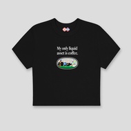 Liquid Asset Baby Tee (Black)