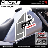 Yamaha DT 125 Tank Graphics - DT125STOCK_011