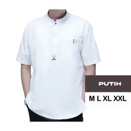 Baju Koko Pria Dewasa Lengan Pendek dan Panjang jumbo Premium Limited