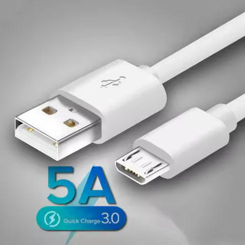 Micro USB Cable 5A Fast Charging Wire Mobile Phone type-c Cable For Xiaomi redmi Samsung Andriod Mic