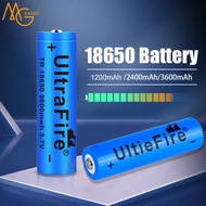 READY STOCK 18650 Lithium Battery Flat Head Battery Flat Head 18650 Li-lon Bateri Lithium Battery Durable Premium电池