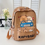 【CAPYBARA  32CM】CP25 Capybara Beg Japan Fashion Beg Sekolah Capybara Beg Belakang Beg galas Backpack