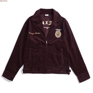 Autumn Retro Couple Wear ffa American Jacket Embroidered Jacket Corduroy High-End Coat Men