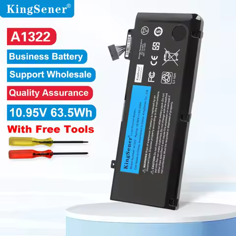 KingSener A1322 A1278 Battery For Apple MacBook Pro 13" 2009 2010 2011 2012 MB991LL/A MB990LL/A MB99