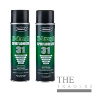 [2 BOTTLES] SPRAYIDEA HI-STRENGTH 31 MULTIPURPOSE SPRAY HEADLINER FOAM ADHESIVE / GLUE GUM SEMBUR