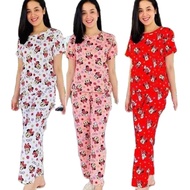 COD Terno Pajama/Sleepwear 1set for women character