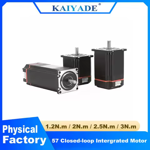 Nema23 Closed Loop Stepper Motor 1.2N 2N 2.5N 3Nm Hybrid Integrated Servo Motor with Driver for 3D P