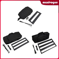 [MaxivogueMY] Guitar Pedal Board Effects Pedalboard with Carrying Bag Pedalboard for Guitar