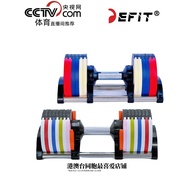 Nuo Adjustable Dumbbell Men Dumbbell Women Fitness Equipment Set 1 Second Quick Adjustable Dumbbell